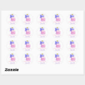 Illustration originale stickers Petit Fours (Feuille)