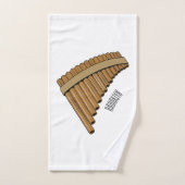 Illustration Pan flûte / panpipes (Serviette à main)