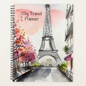 Illustration Paris au printemps aquarelle (Devant)