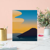 Illustration peinture de montagne (Mariage)