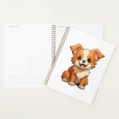 Illustration pour chien de dessin (Devant avec enveloppe)