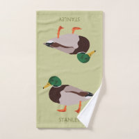 Illustration réaliste de Mallard Duck Personnalisé