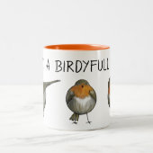 Illustration rouge mignonne de tasse de café (Centre)