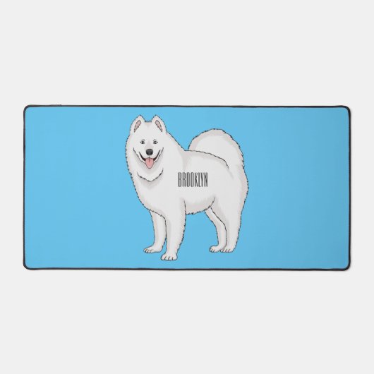 Illustration Samoyed dog (Recto)