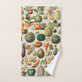 Illustration scientifique végétale des fruits (Serviette à main)