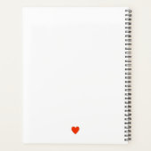 Illustration simple avec des coeurs minimalistes (Dos)