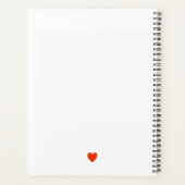 Illustration simple avec des coeurs minimalistes (Dos)