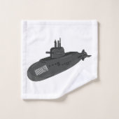 Illustration sous-marine (Gant de toilette)