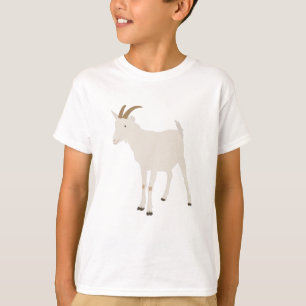 Illustration T-shirt de la chèvre d'élevage