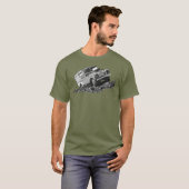 Illustration T-shirt de la série 1 LandRover (Devant entier)