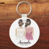 Illustration, tu seras mon porte-clés de demoisell (Recto)