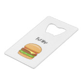 Illustration vectorielle de Burger (Devant Angle)