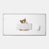 Illustration vectorielle de chien de volley-ball C (Clavier et souris)