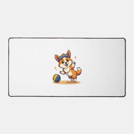 Illustration vectorielle de chien de volley-ball C (Recto)