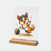 Illustration vectorielle de chien de volley-ball C (Angle)