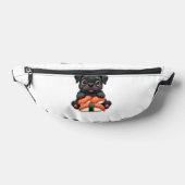 Illustration vectorielle de sushi de pug noir mign (Poser)