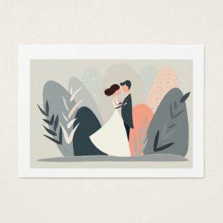 illustration vectorielle sur un thème romantique e
