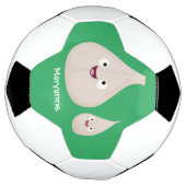 Illustration végétale de caricature à l'ail mignon (Tourné)