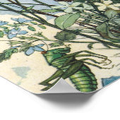 Illustration vintage affiche Else Wenz Vietor (Coin)