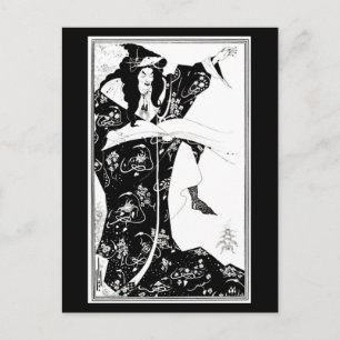 Illustration Vintage carte postale - Aubrey Beards