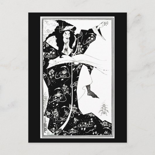 Illustration Vintage carte postale - Aubrey Beards (Devant)