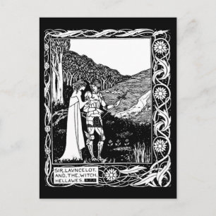Illustration Vintage carte postale - Aubrey Beards