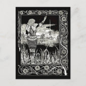 Illustration Vintage carte postale-Aubrey Beardsle (Devant)