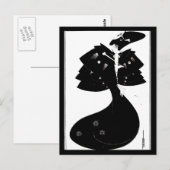 Illustration Vintage carte postale-Aubrey Beardsle (Devant / Derrière)