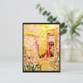 Illustration Vintage Carte Postale-Beatrix Potter (Debout devant)