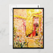 Illustration Vintage Carte Postale-Beatrix Potter (Devant / Derrière)