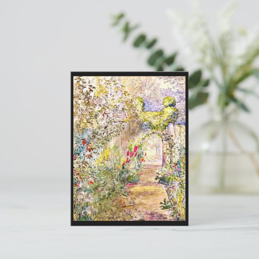 Illustration Vintage Carte Postale-Beatrix Potter  (Debout devant)