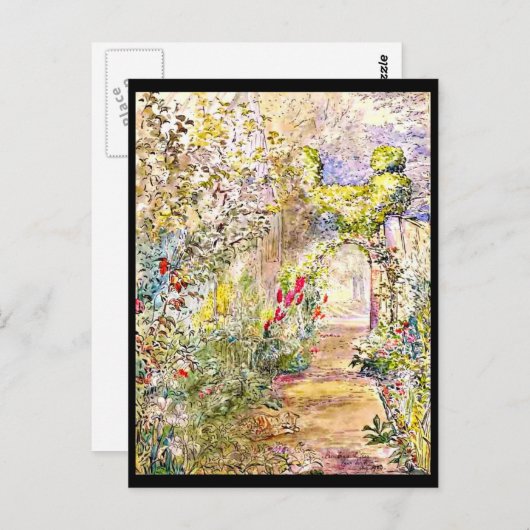 Illustration Vintage Carte Postale-Beatrix Potter  (Devant / Derrière)