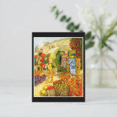 Illustration Vintage carte postale-Rackham 14 (Debout devant)