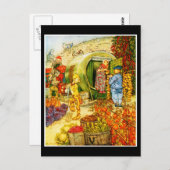 Illustration Vintage carte postale-Rackham 14 (Devant / Derrière)