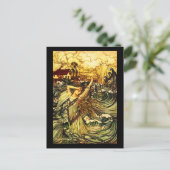 Illustration Vintage carte postale-Rackham 25 (Debout devant)