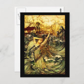 Illustration Vintage carte postale-Rackham 25 (Devant / Derrière)