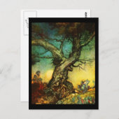 Illustration Vintage carte postale-Rackham 30 (Devant / Derrière)