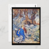 Illustration Vintage carte postale-Rackham 34 (Devant / Derrière)