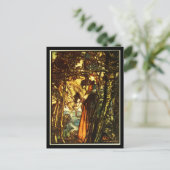 Illustration Vintage carte postale-Rackham 35 (Debout devant)