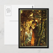 Illustration Vintage carte postale-Rackham 35 (Devant / Derrière)