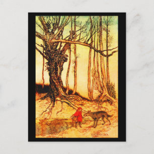 Illustration Vintage carte postale-Rackham 37