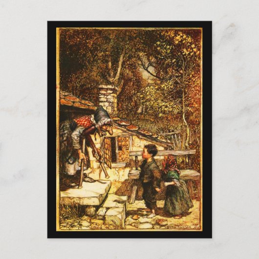 Illustration Vintage carte postale-Rackham 38 (Devant)