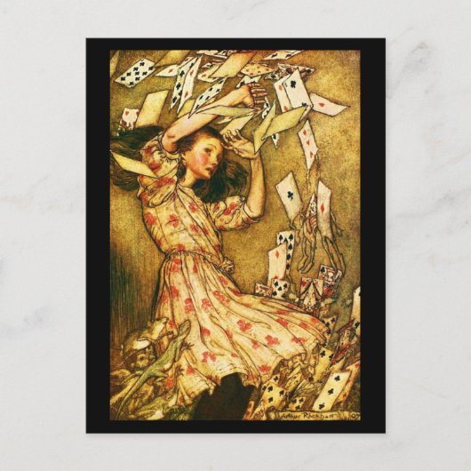 Illustration Vintage carte postale-Rackham 39 (Devant)
