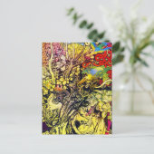 Illustration Vintage carte postale-Rackham 40 (Debout devant)