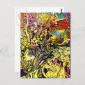 Illustration Vintage carte postale-Rackham 40 (Devant / Derrière)