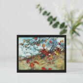 Illustration Vintage carte postale-Rackham 41 (Debout devant)