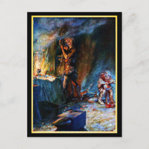 Illustration Vintage carte postale-Rackham 6