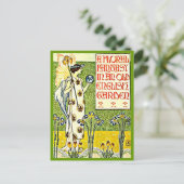 Illustration Vintage carte postale-Walter Crane 37 (Debout devant)