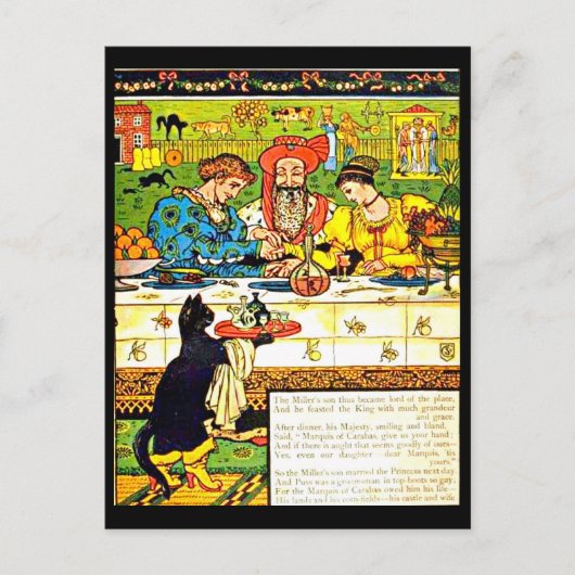 Illustration Vintage carte postale-Walter Crane 42 (Devant)