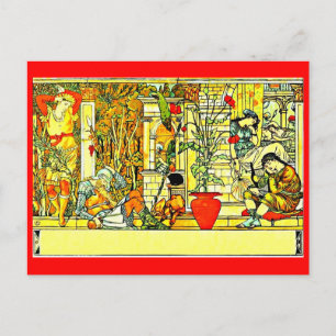 Illustration Vintage carte postale-Walter Crane 44